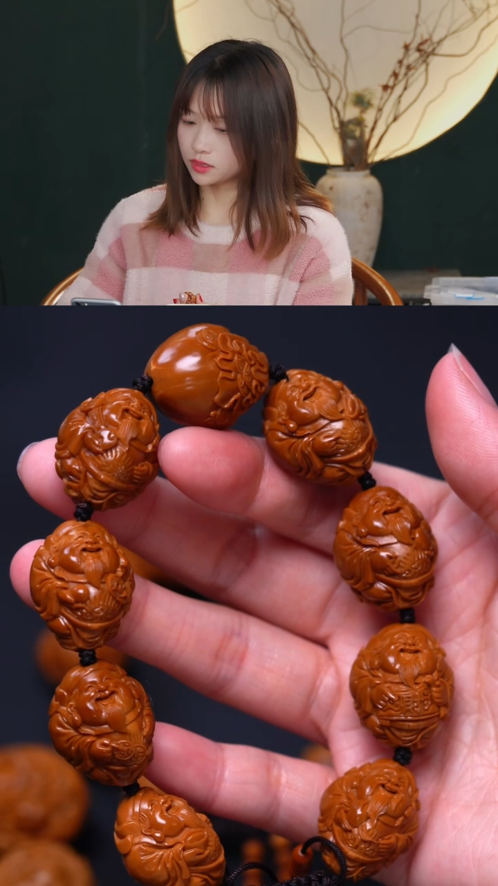 【闪购商品】橄榄核手串/手链童子财神