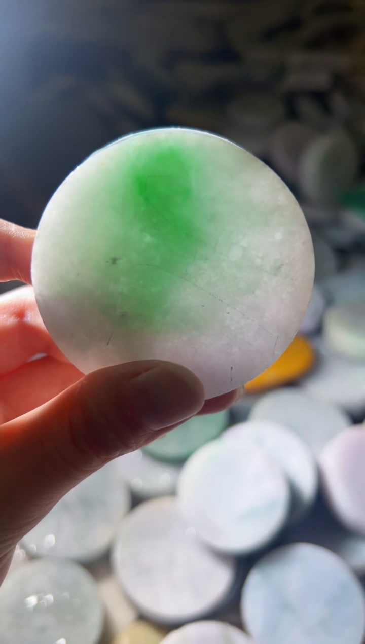 【闪购商品】翡翠颈饰未镶嵌翡翠A货小蒋42