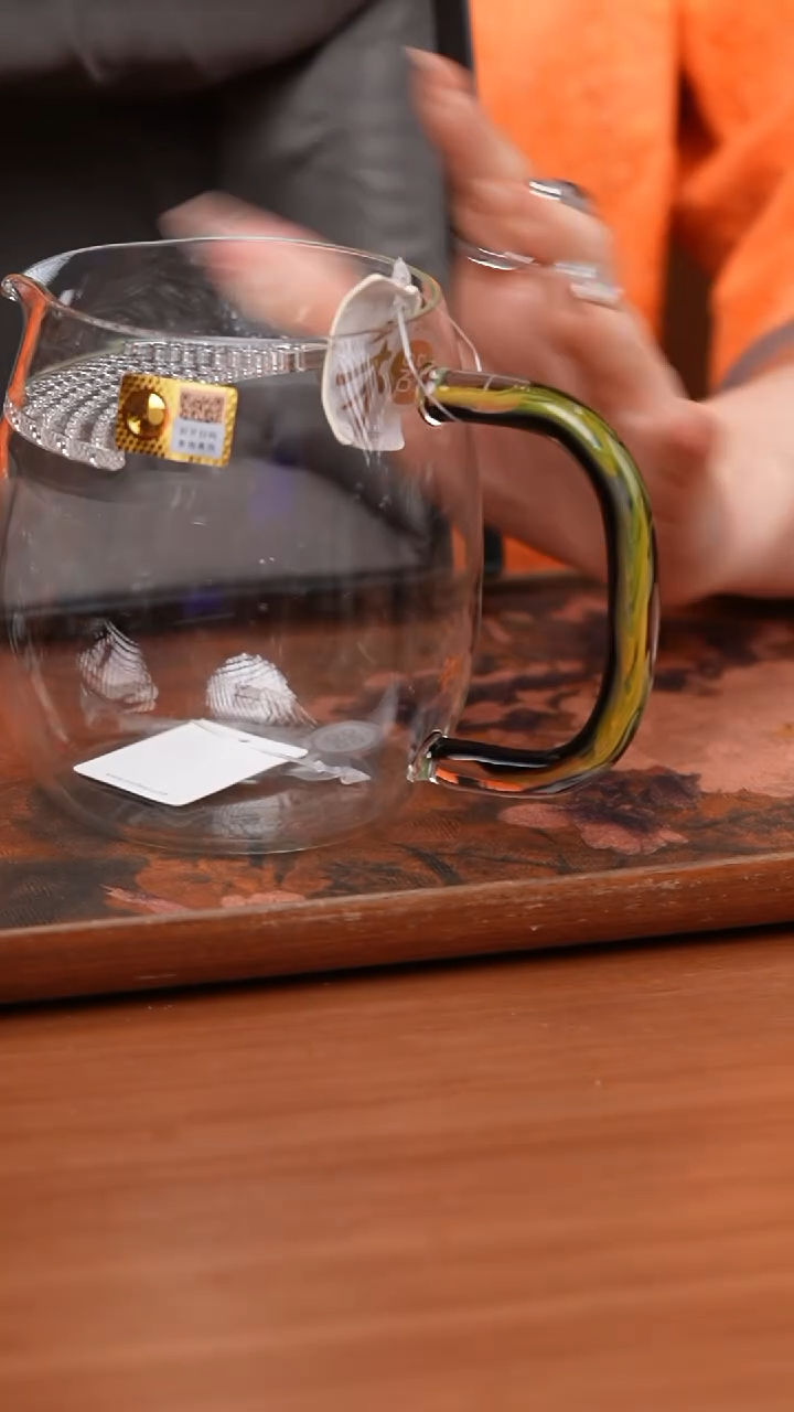 【闪购商品】禾器/澄然煮茶器凤尾青绿+璃享水月杯青玉