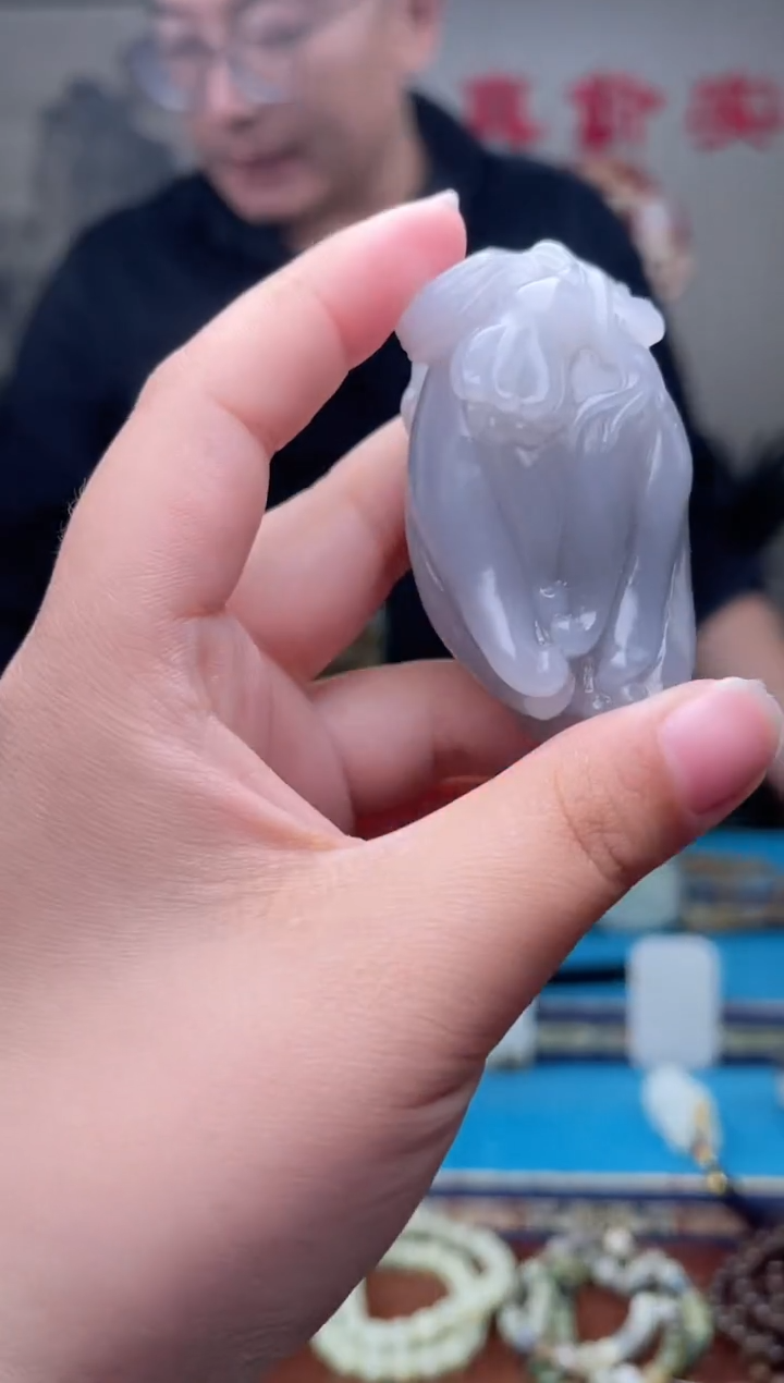 和田玉未镶嵌挂件1