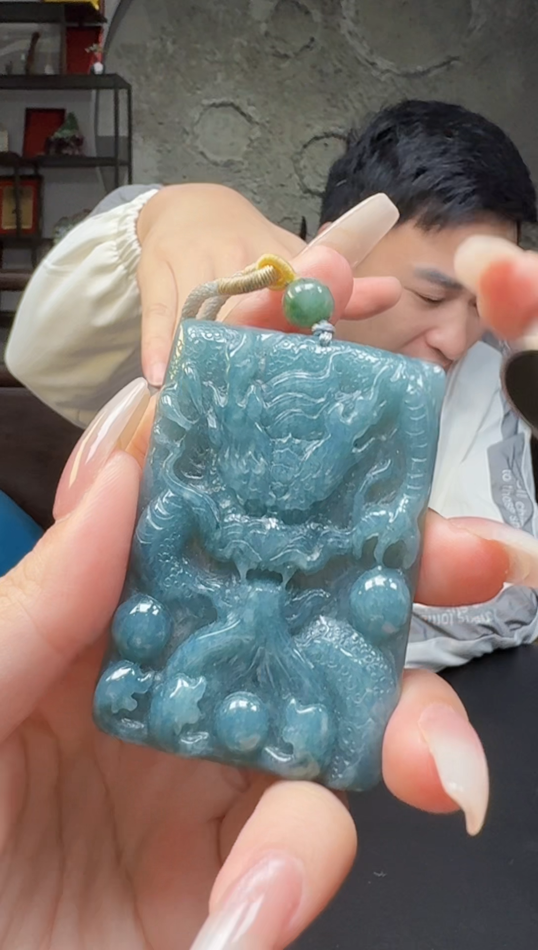 翡翠未镶嵌吊坠(不含链)24