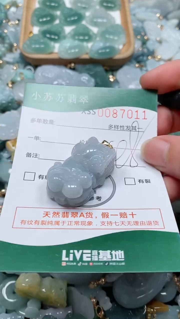 【闪购商品】翡翠颈饰未镶嵌闪购商品0087011