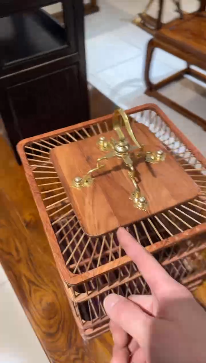 【闪购商品】木木雕鸟笼、、、、、、