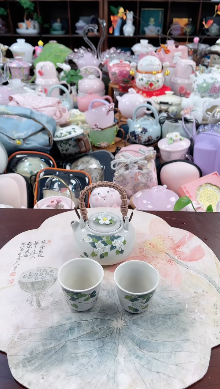 【闪购商品】瓷片茶具：库存仅剩1件