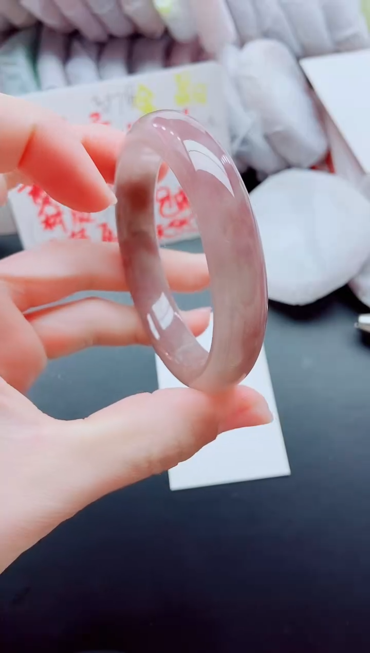 【闪购商品】石英质玉手镯未镶嵌L99-59-58