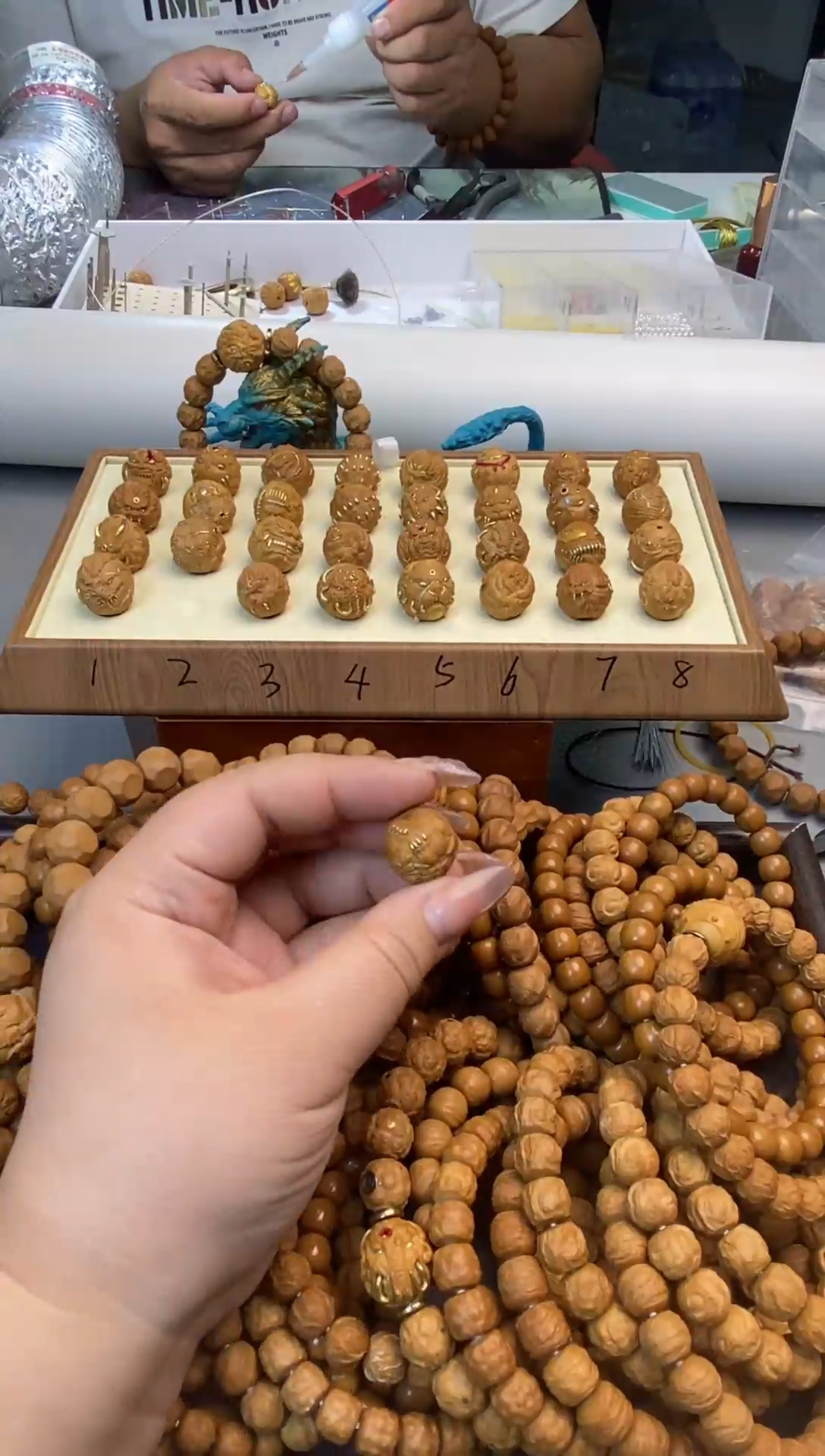 手串猴头核桃真*1地藏王