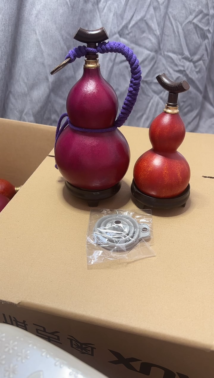 003--大漆酒葫芦不含网兜---一葫一拍，不退不换---2把