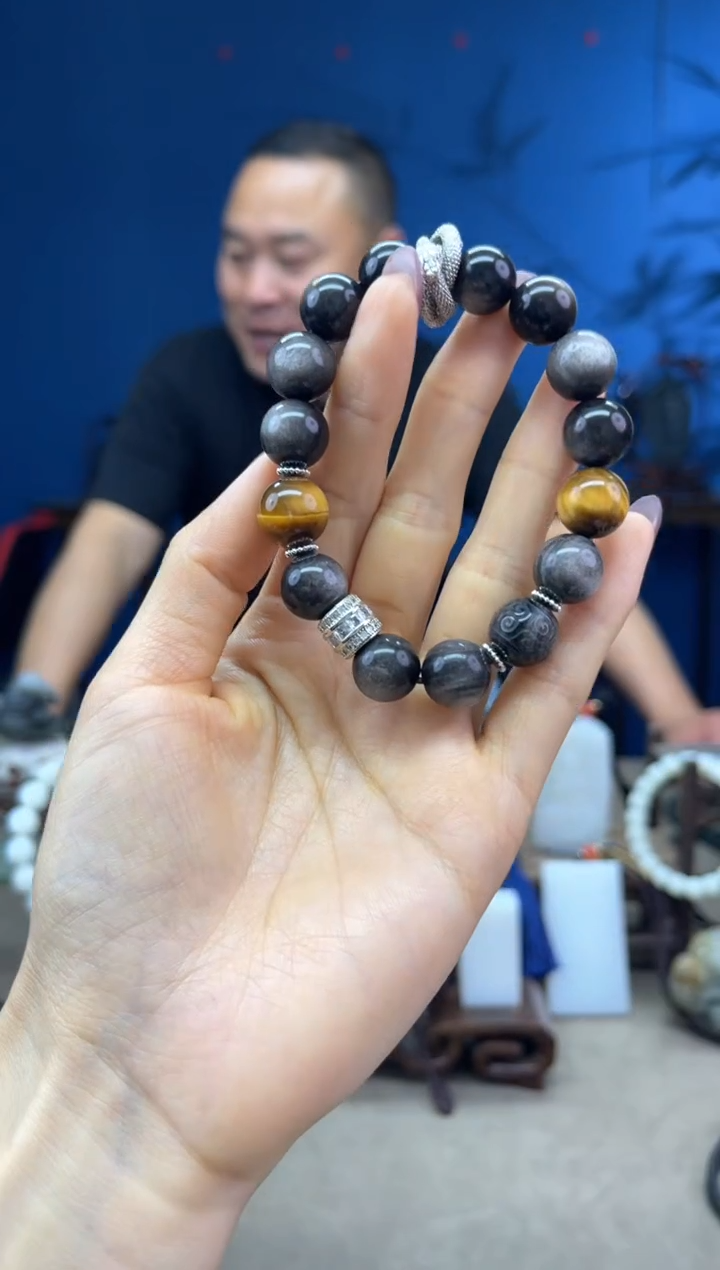 手饰黑曜岩未镶嵌1