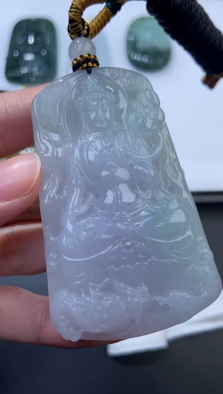 未镶嵌挂件翡翠378970  多人