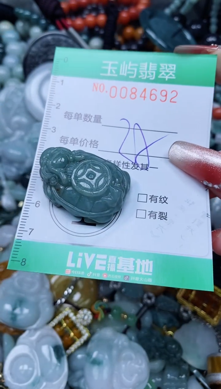 【闪购商品】翡翠颈饰未镶嵌闪购0084692