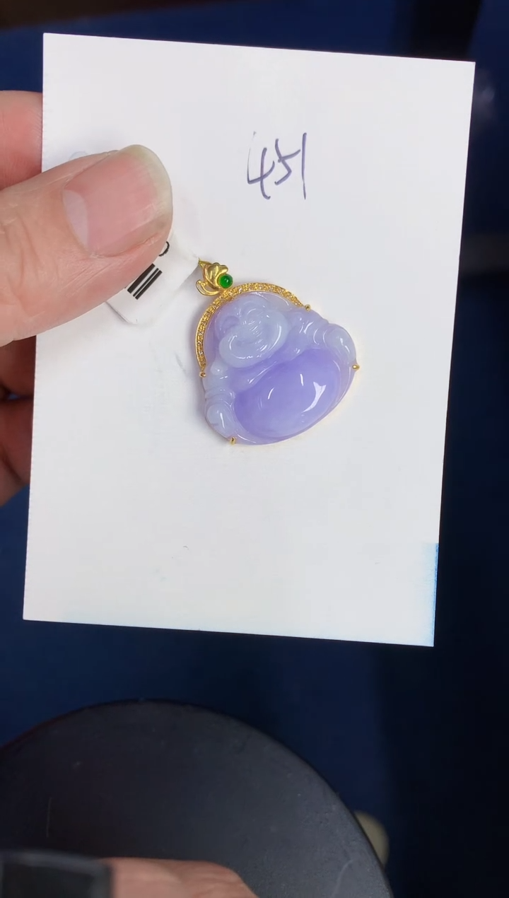 【闪购商品】翡翠颈饰18K金镶嵌000000000000