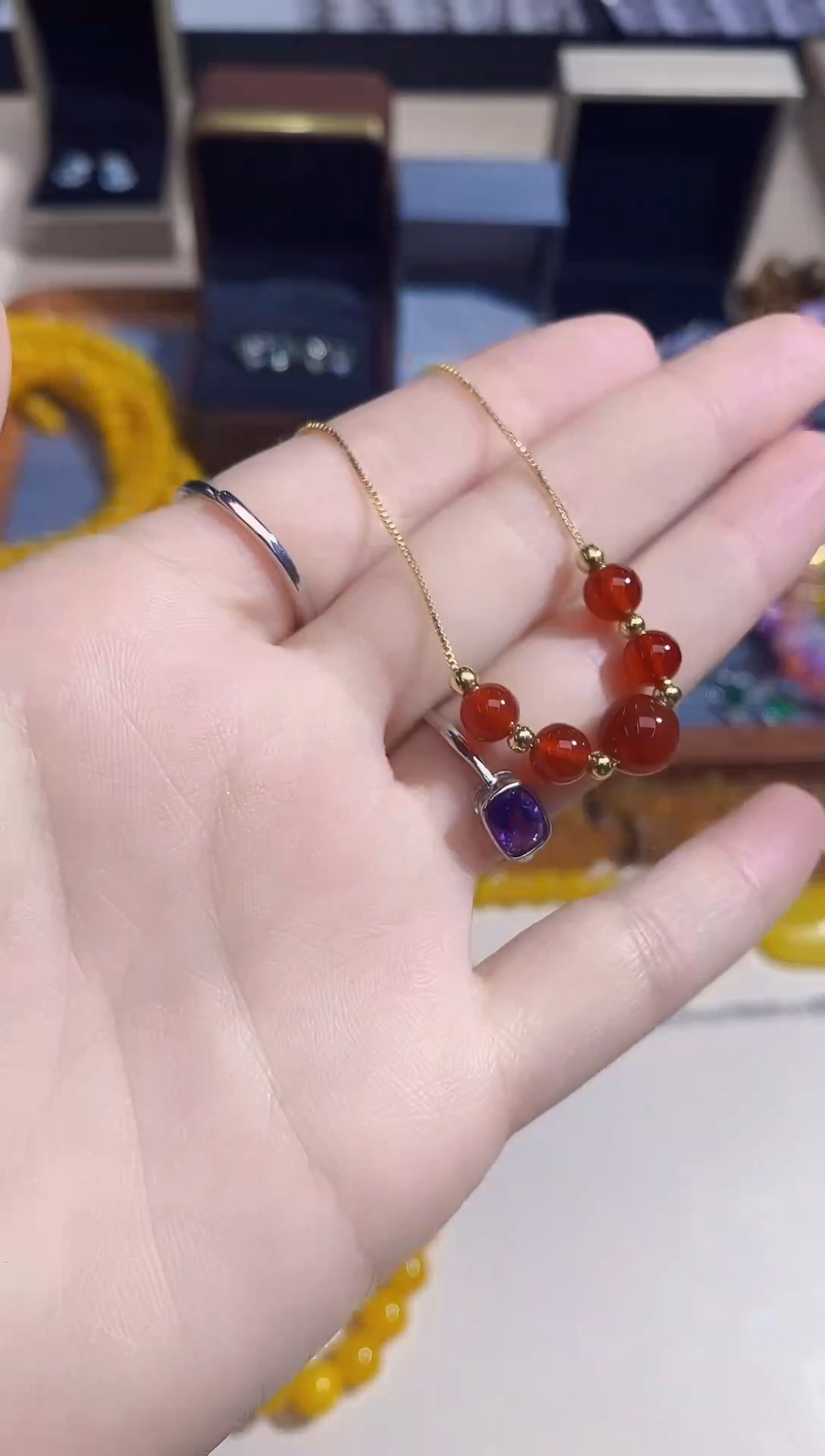 【闪购商品】玛瑙/玉髓手链未镶嵌多样性 发其一  【13】