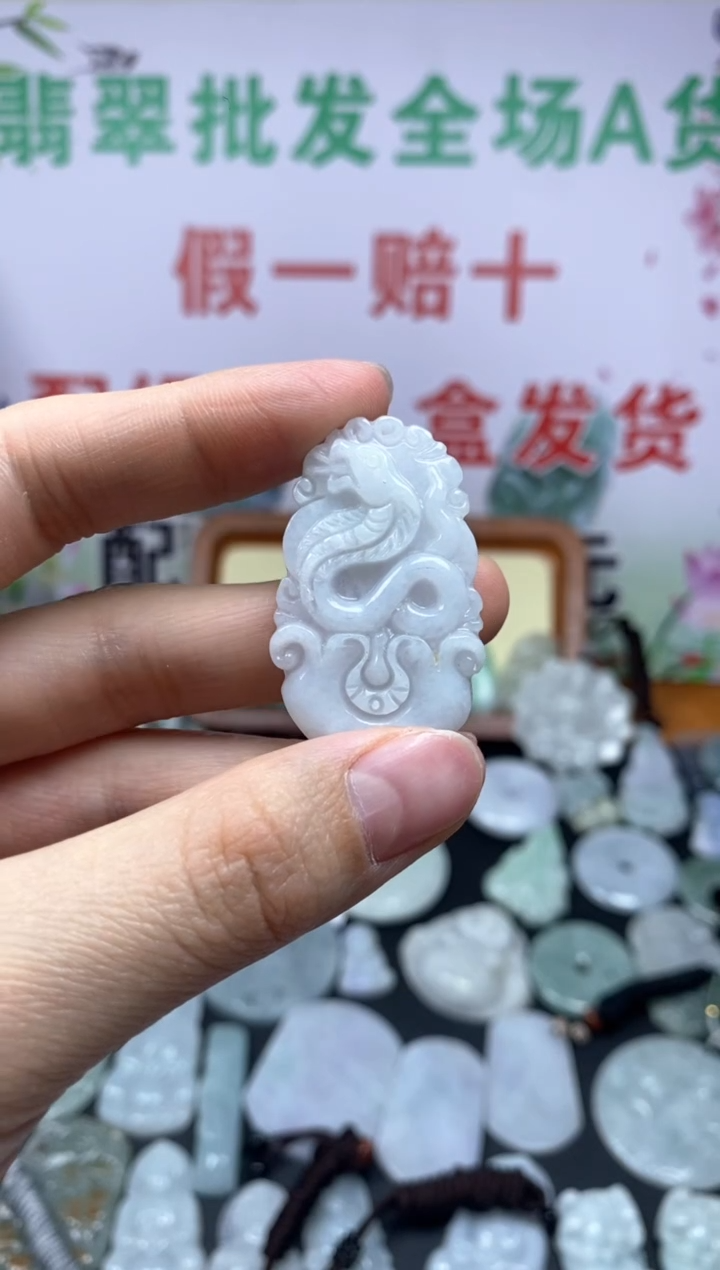 【闪购商品】翡翠颈饰未镶嵌蛇
