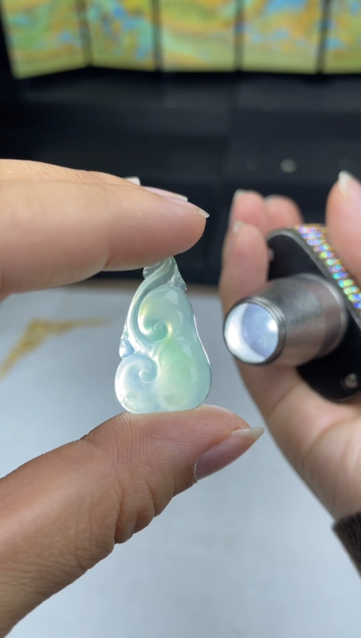 吊坠(不含链)未镶嵌翡翠福瓜小坠BBAZZ-59