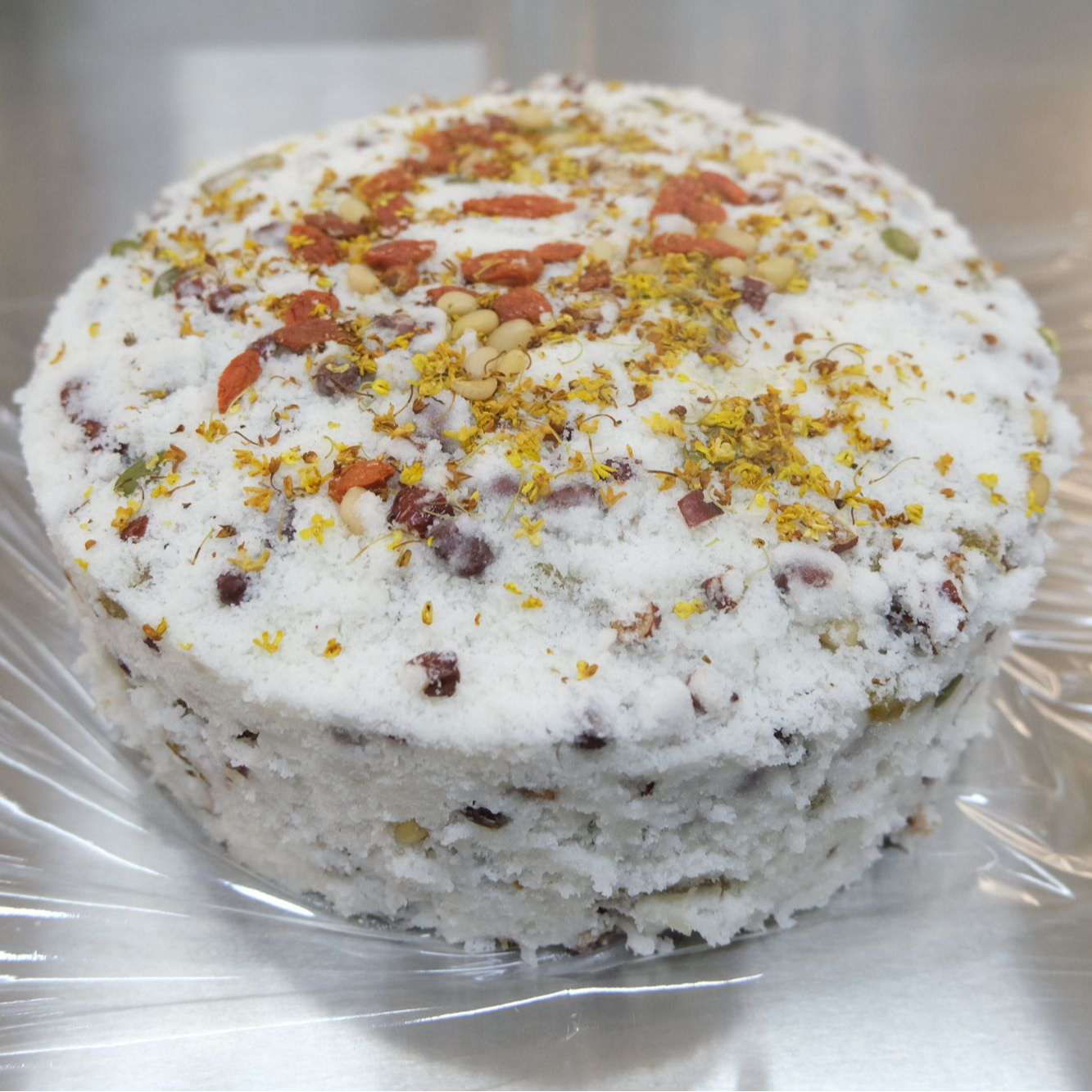 上海嘉定特产吉祥八宝糕 手工米糕 桶蒸糕 圆糕