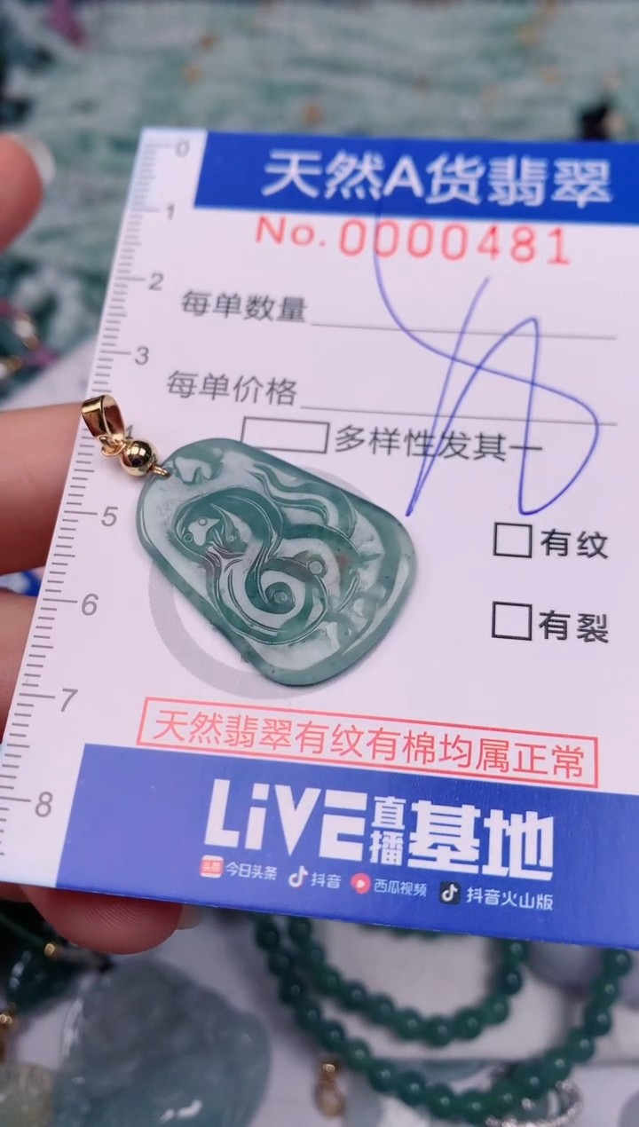 【闪购商品】翡翠颈饰未镶嵌00000481