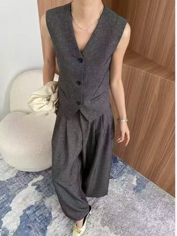 拼接圆领常规款时尚休闲宽松女装百搭韩版显瘦设计感反季清仓福利