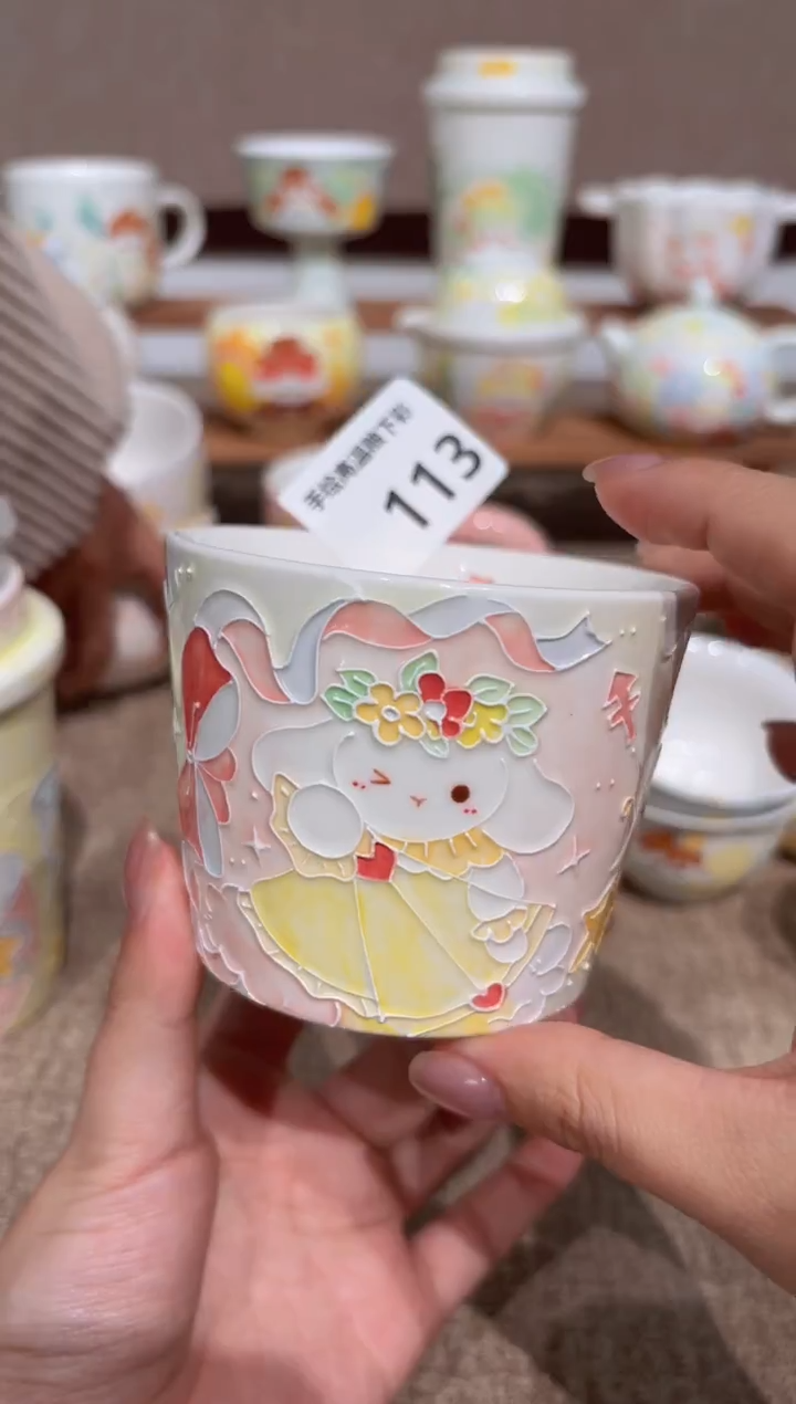 113号高温釉下彩陶瓷默认微瑕福利价