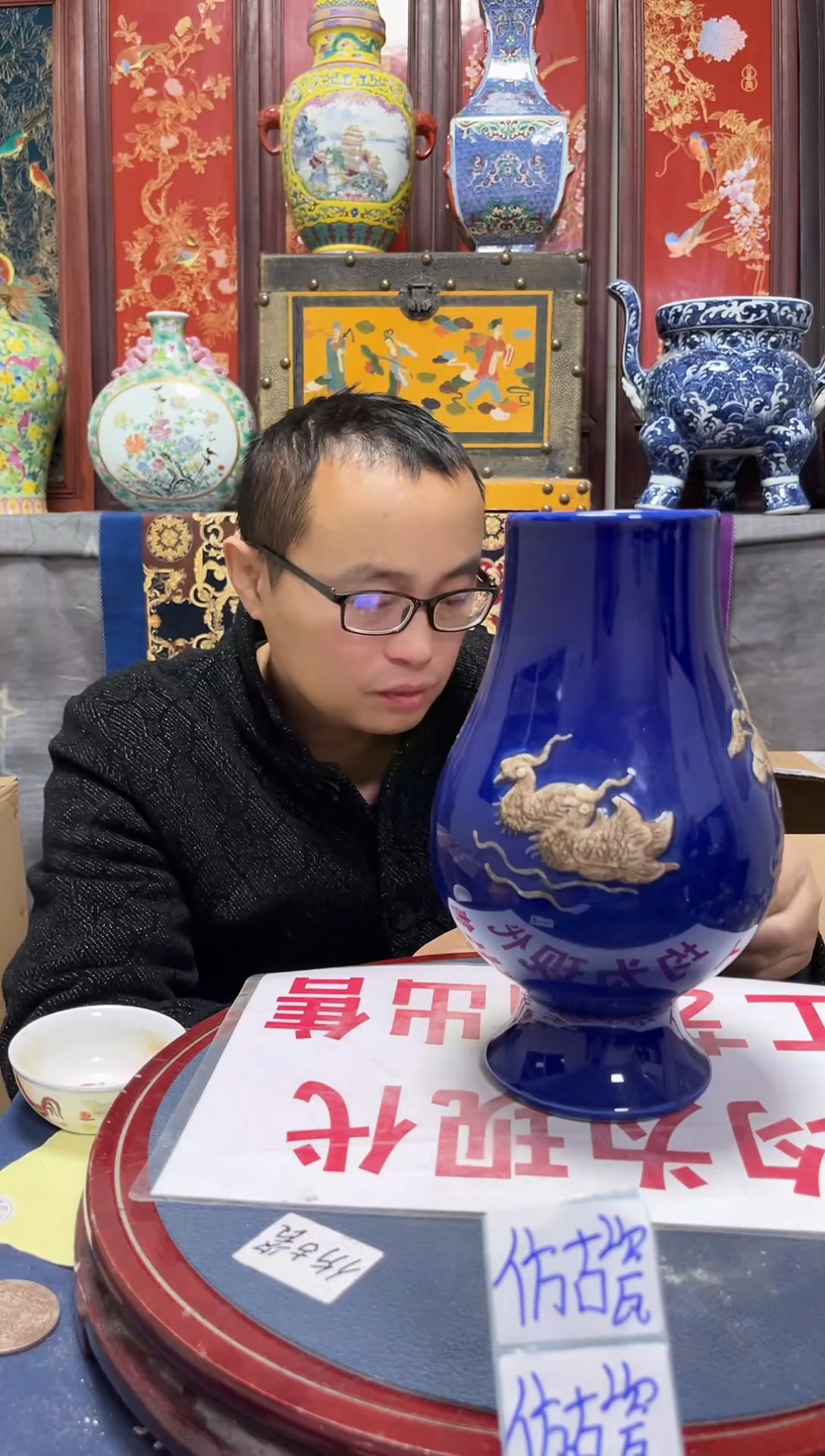 摆件陶摆件陶瓷W358