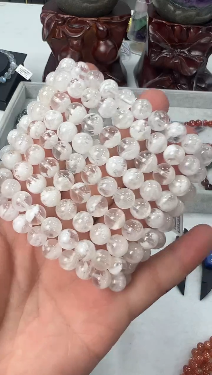 【闪购商品】水晶手链未镶嵌xl4519约8mm多样性发一件