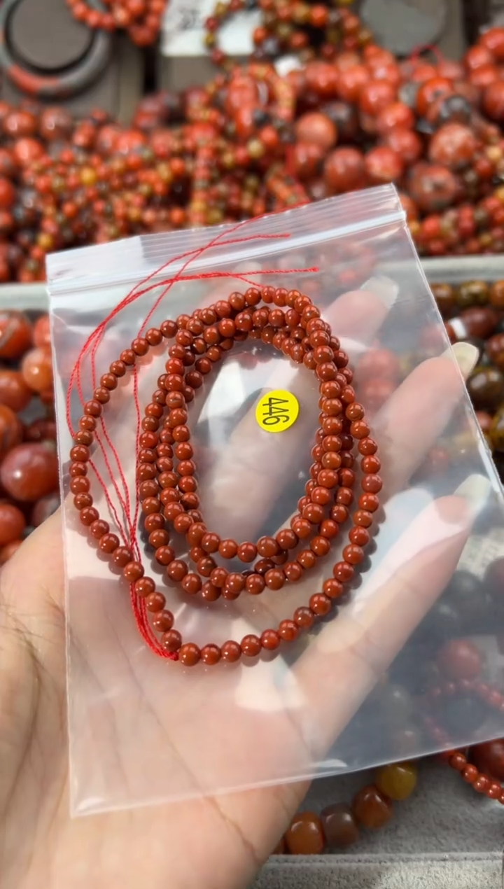 未镶嵌手串南红玛瑙4.4