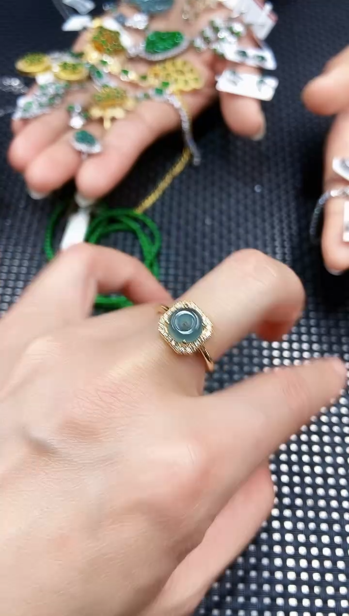 【闪购商品】翡翠戒指未镶嵌111111111