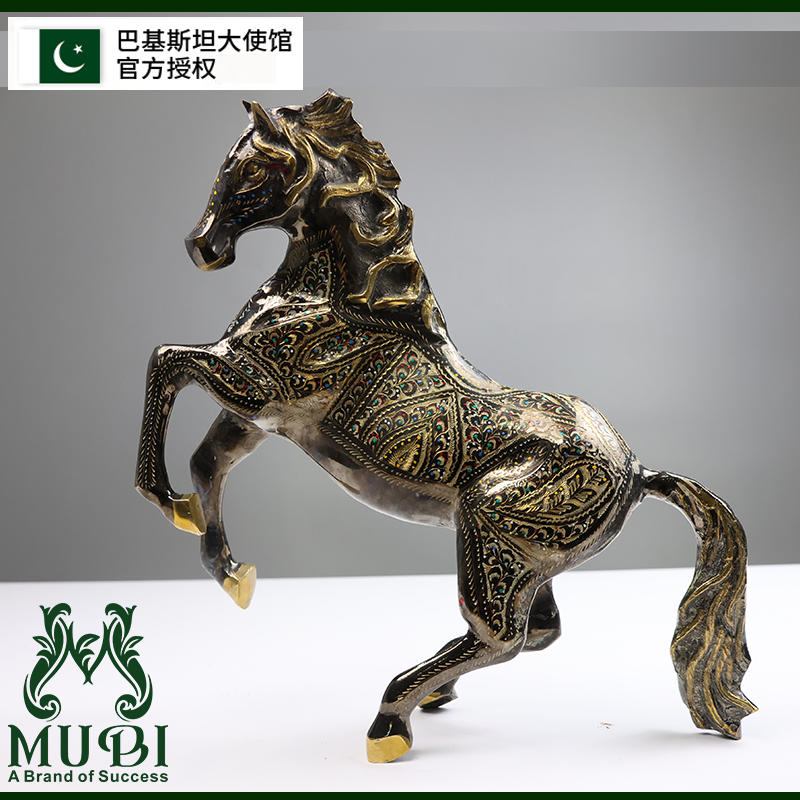 【大马】巴基斯坦工艺马摆件