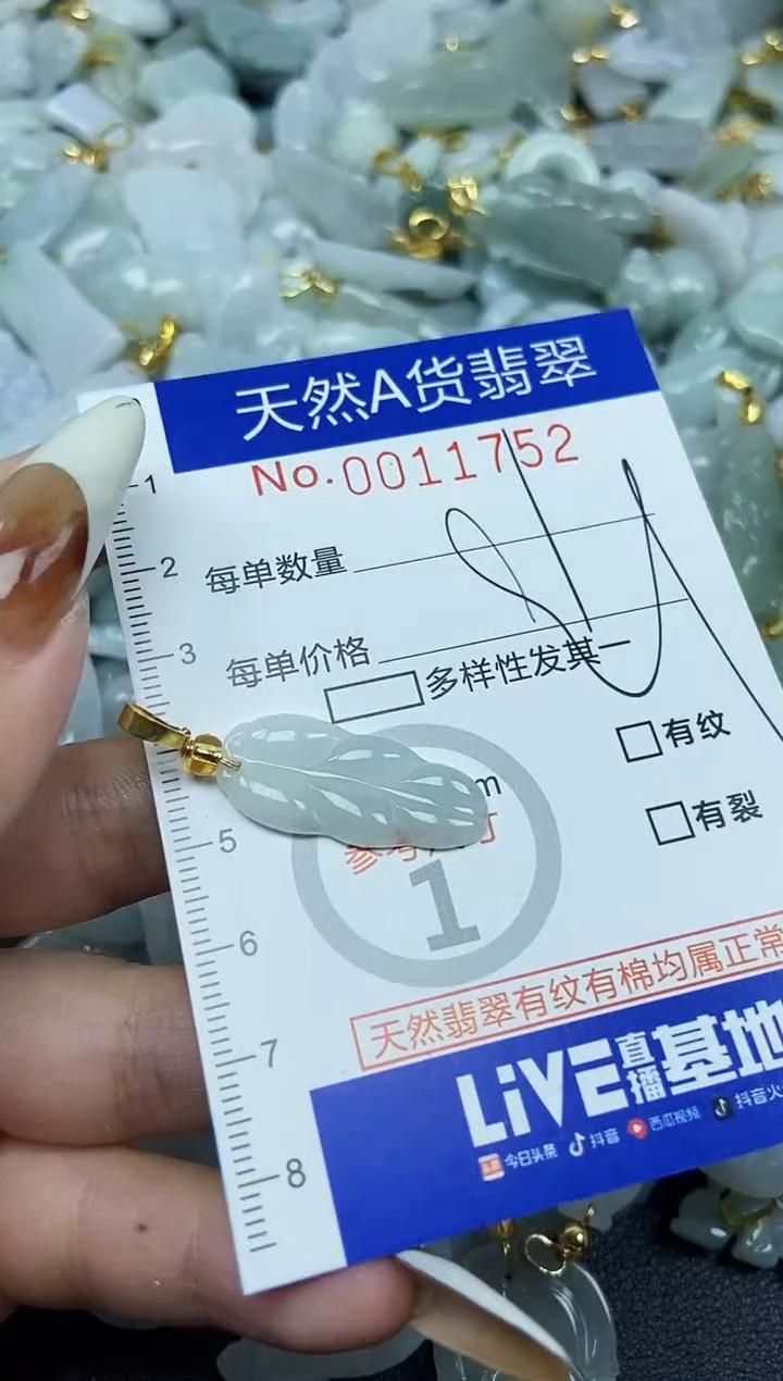 【闪购商品】翡翠颈饰未镶嵌天然A货翡翠