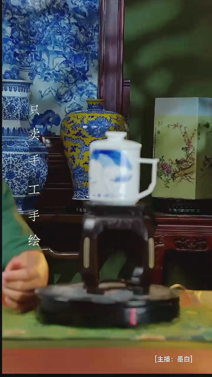 瓷片景德镇手工手绘陶瓷