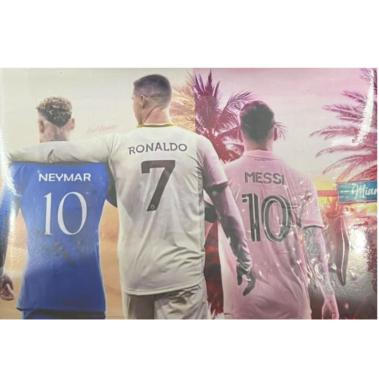 足球签名海报（默认代拆）