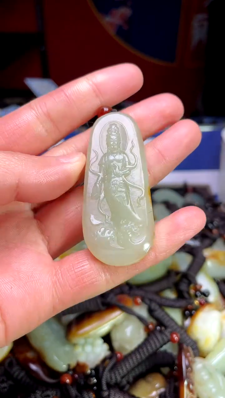 【闪购商品】和田玉颈饰未镶嵌1