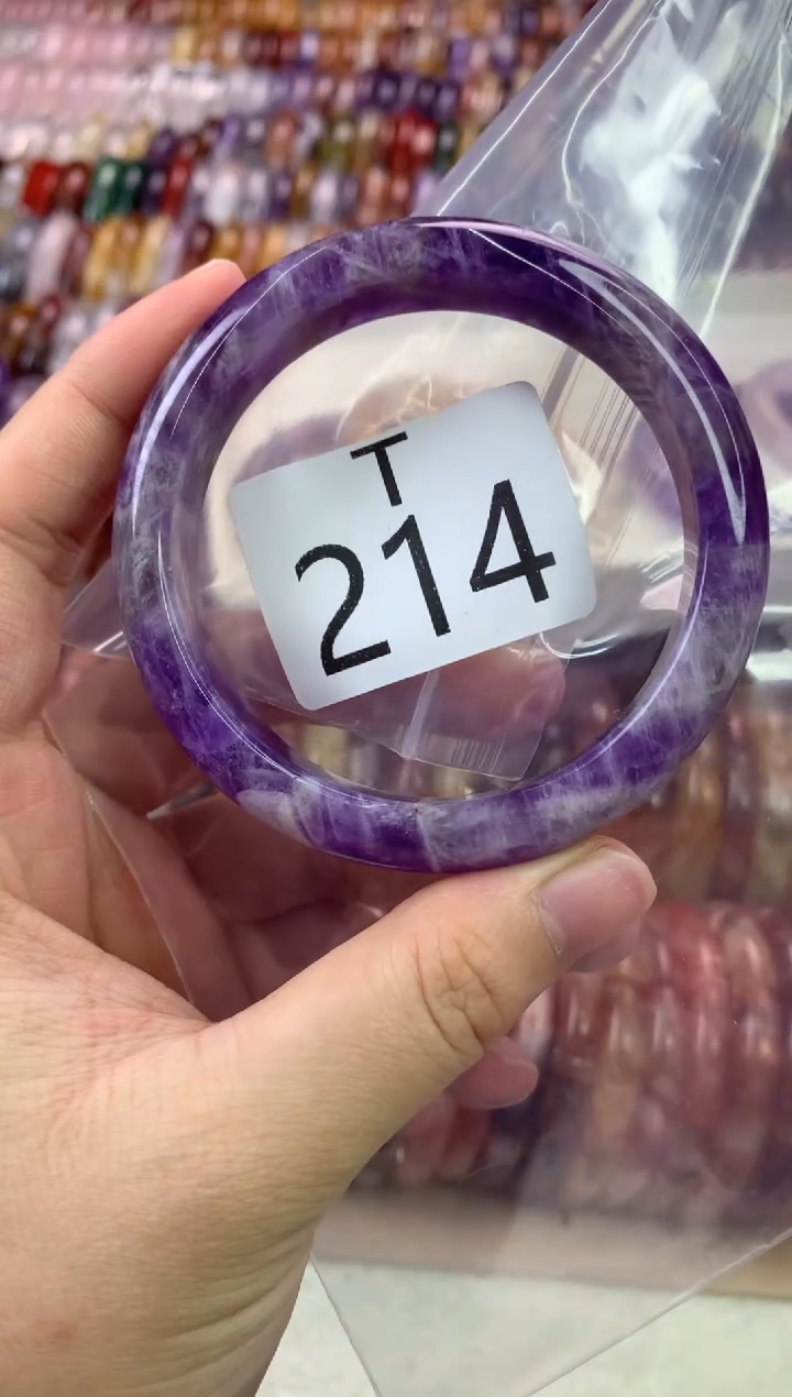 【闪购商品】水晶水晶手镯L未镶嵌214-58