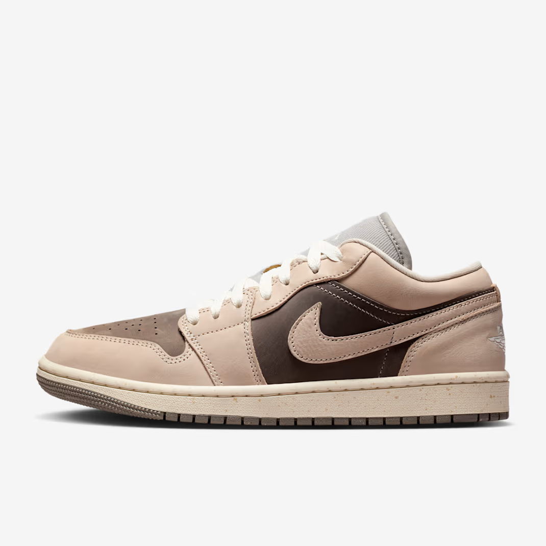 NIKE/耐克2026马年新春款AJ1女子复古米棕休闲鞋运动鞋IB7011-001