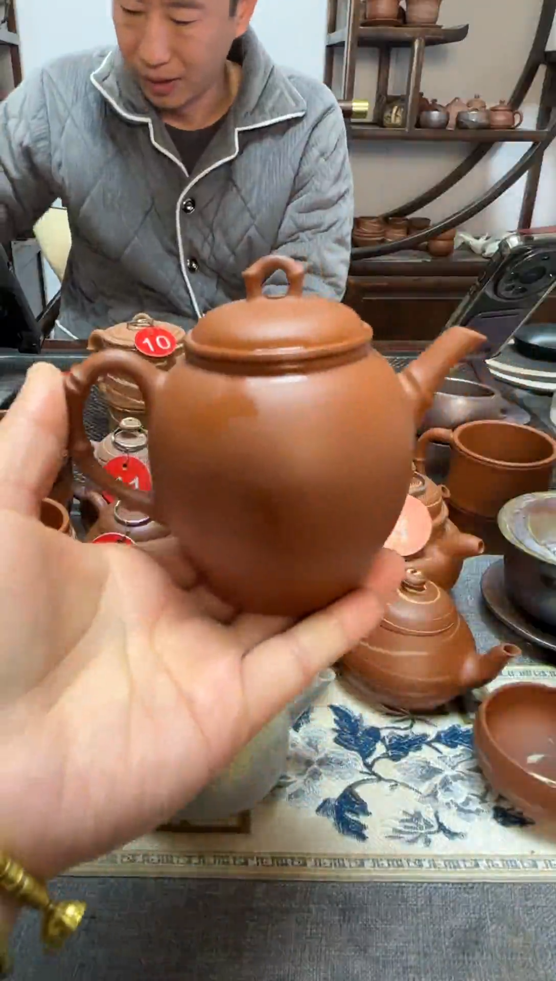 云**人素壶，原矿全手工，，全手工