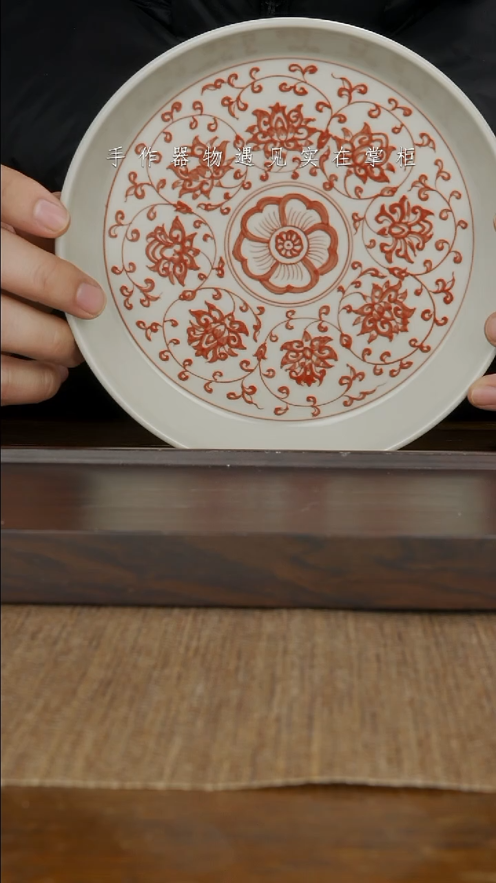 【闪购商品】摆件景德镇手工手绘茶具大器宛成