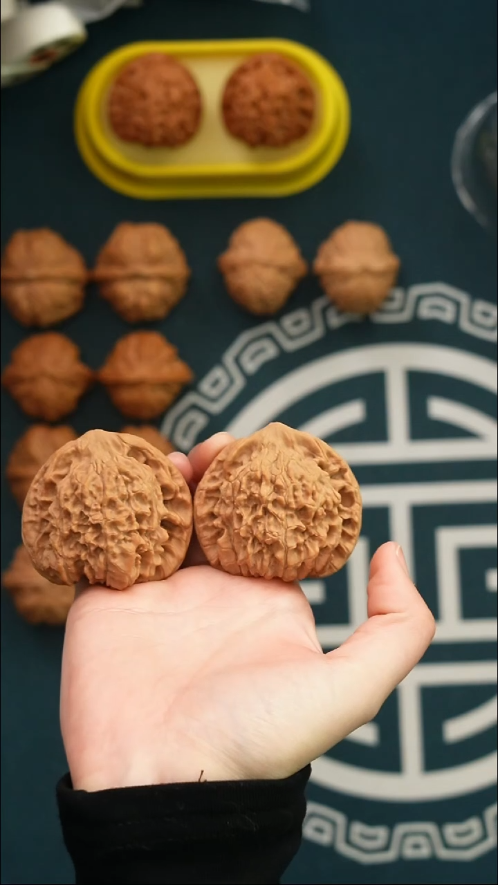 吊坠文玩核桃官帽53全