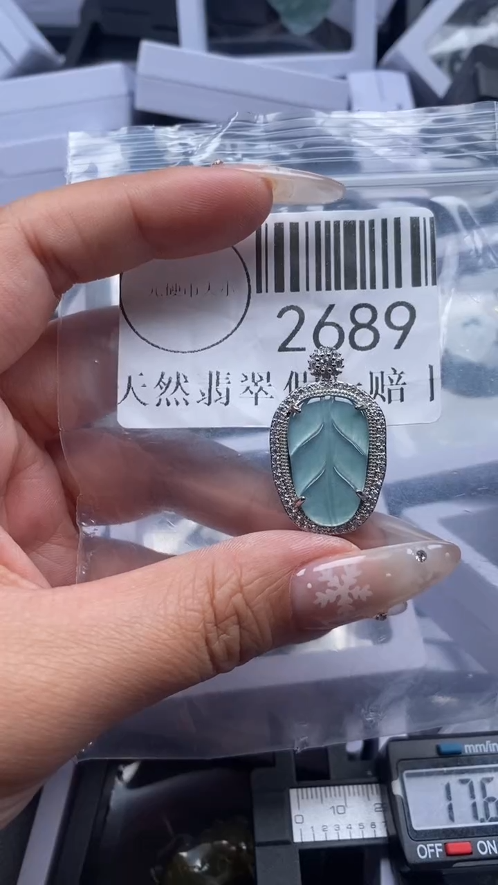 颈饰未镶嵌翡翠2689