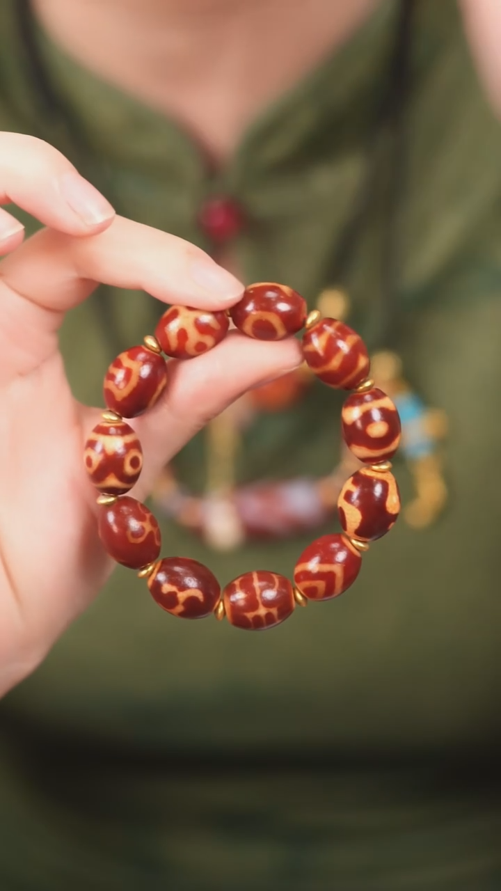 玛瑙/玉髓（覆膜）颈饰未镶嵌传世珠宝-多样性发其一