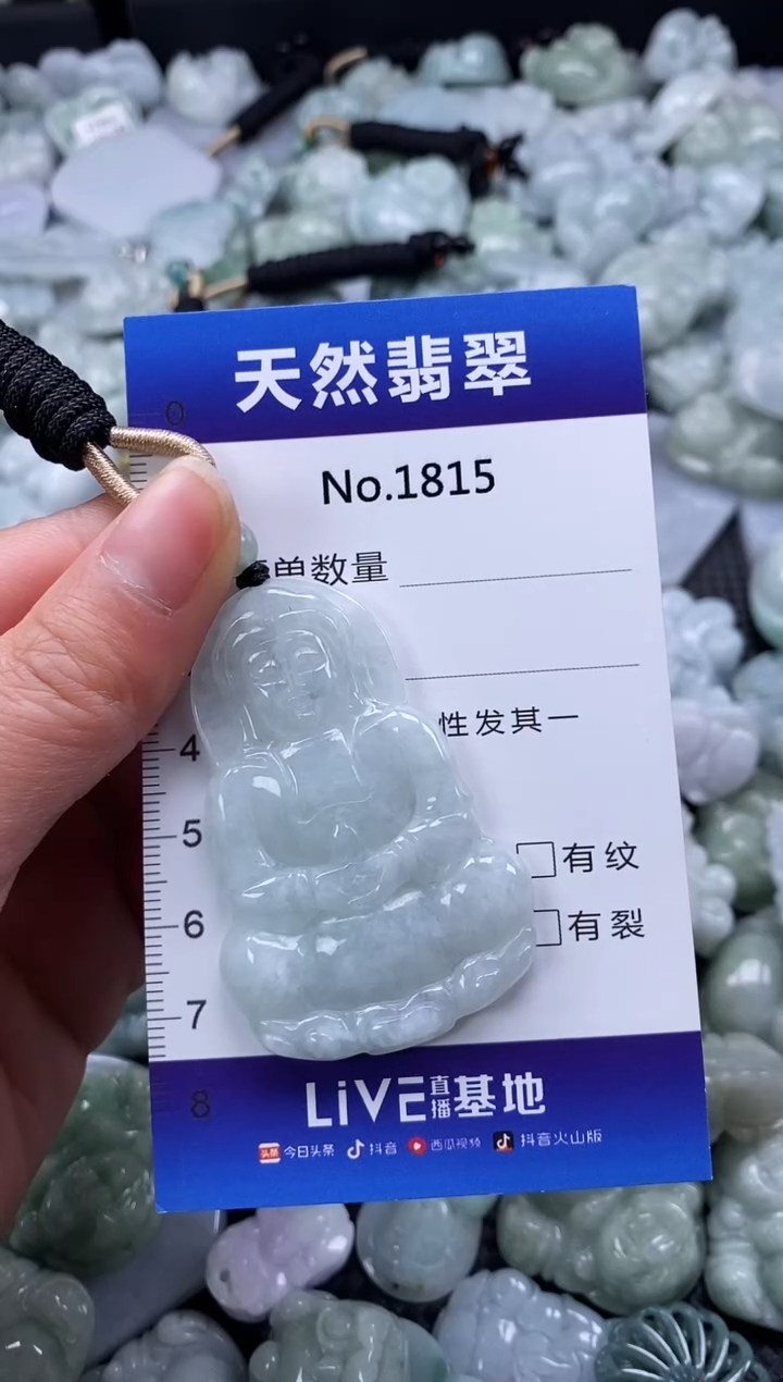 【闪购商品】翡翠颈饰未镶嵌缅甸A货翡翠1815