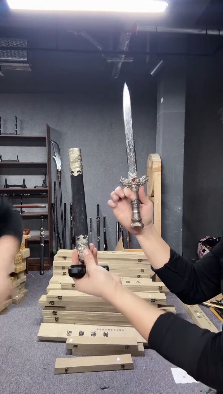 小倚天 陨铁 鱼皮 白铜 