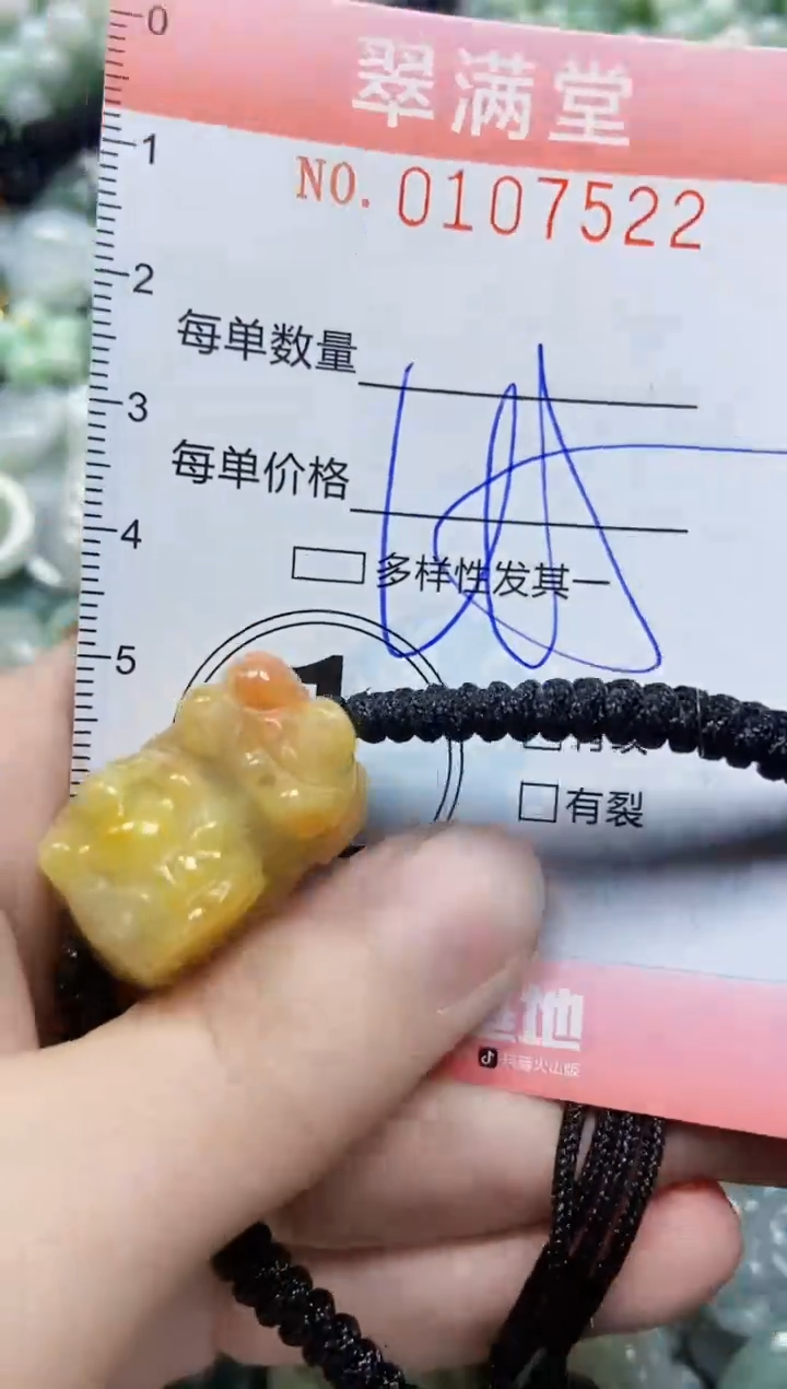 【闪购商品】翡翠颈饰未镶嵌闪购0107522