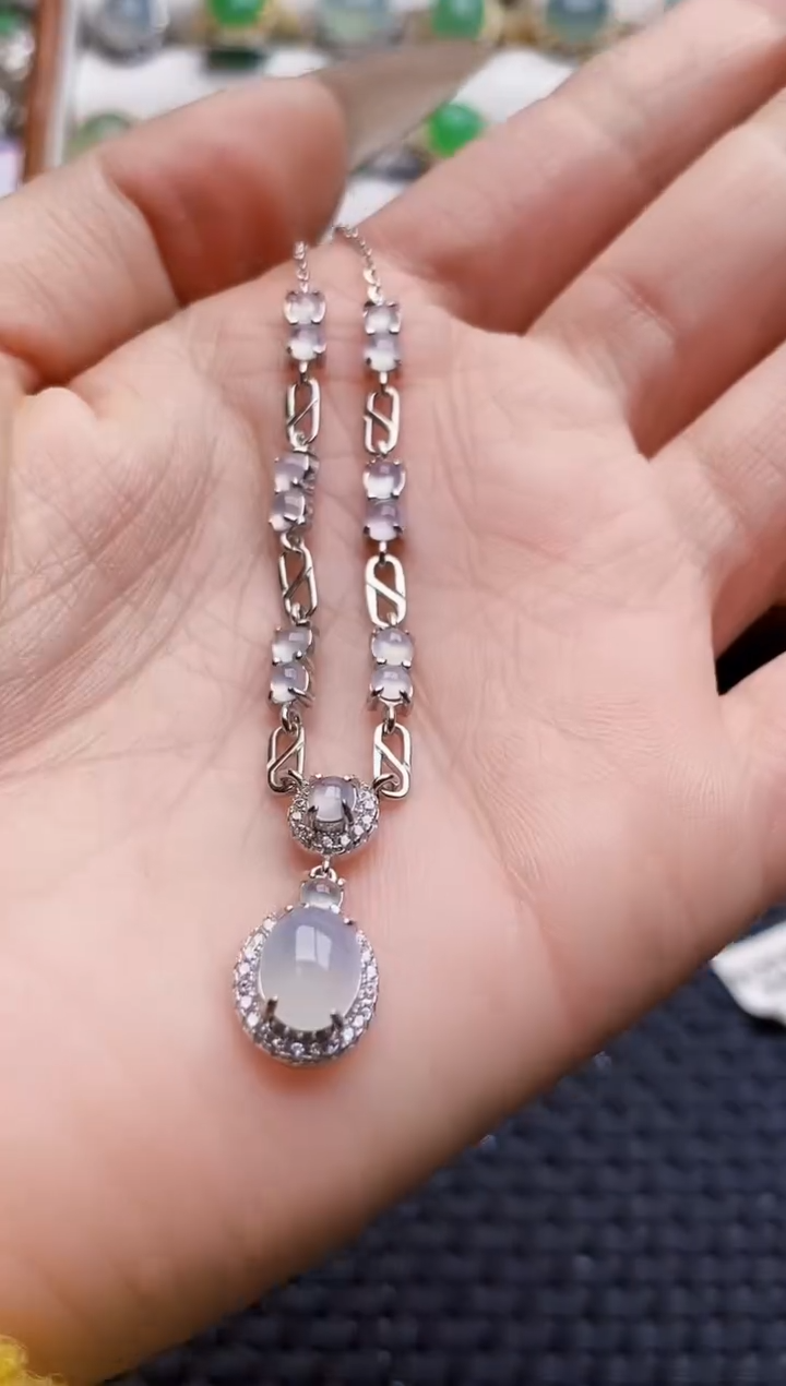 银S925镶嵌戒指翡翠0308