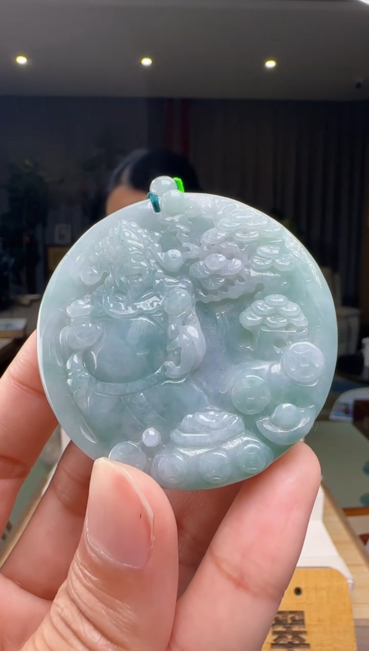 【闪购商品】翡翠吊坠(赠链)未镶嵌XM@@WS1WX30112