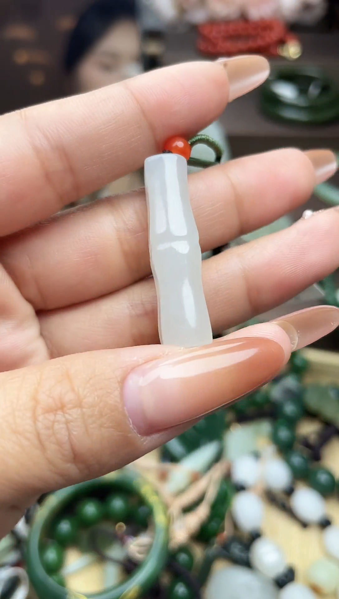 颈饰未镶嵌和田玉未镶嵌和田玉吊坠多样性拍一发一