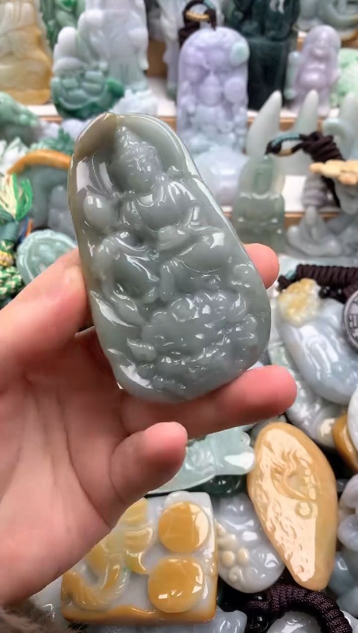 吊坠(不含链)未镶嵌翡翠1