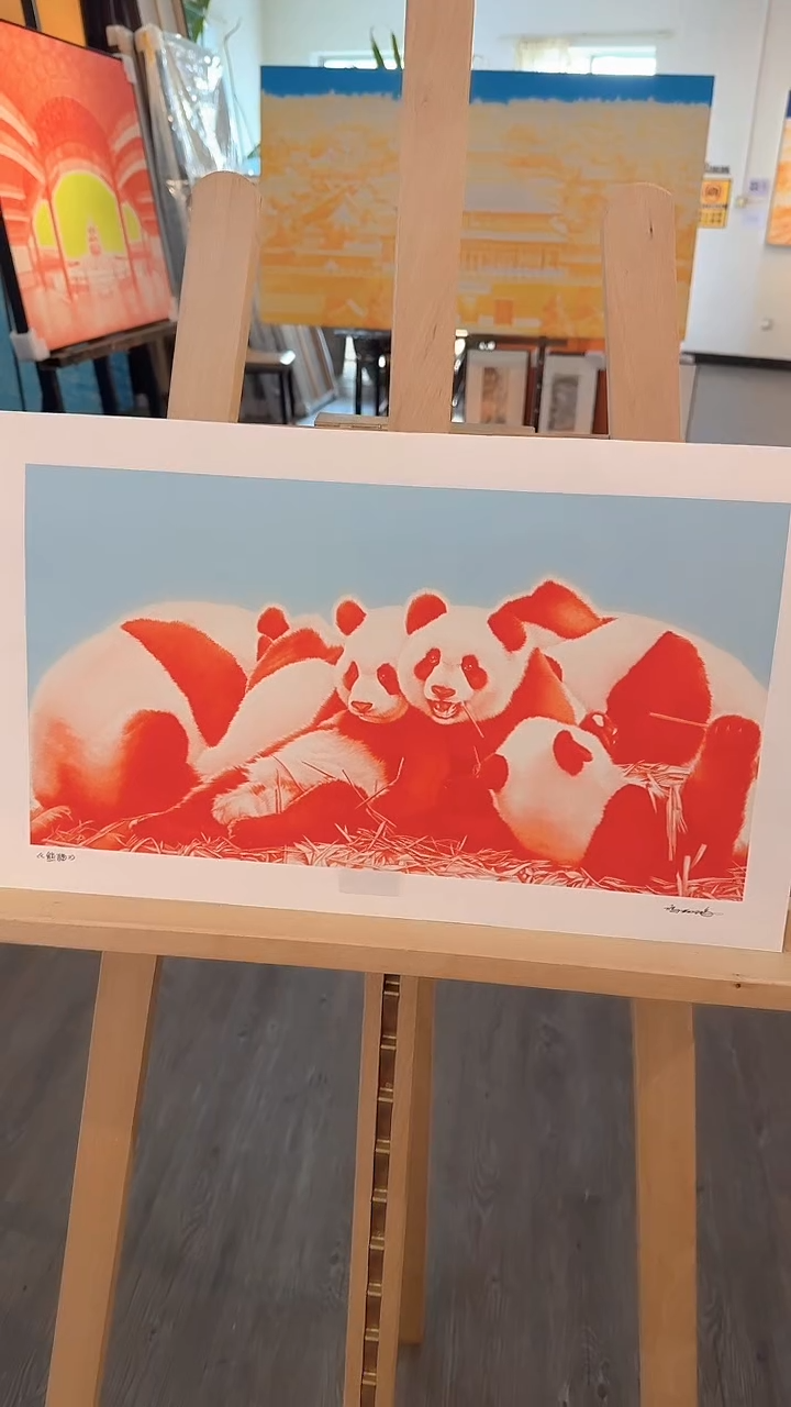 版画冯丽鹏版画系列