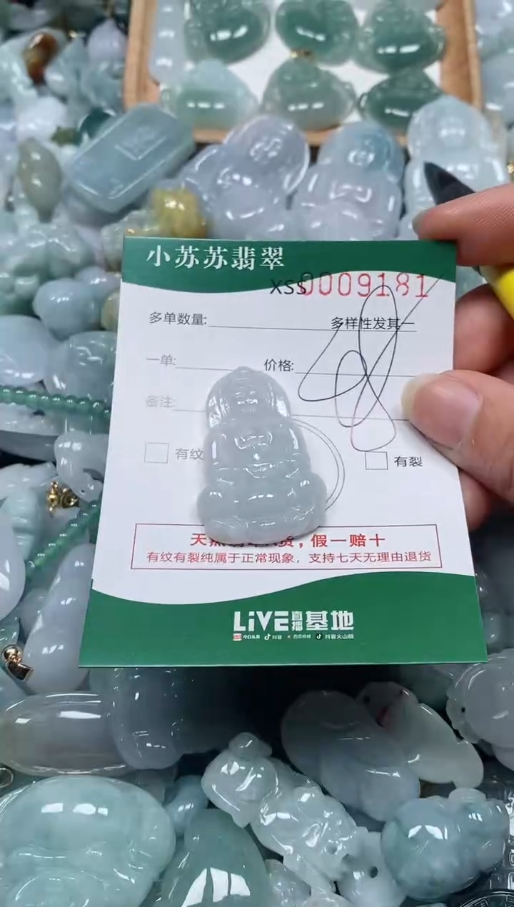 【闪购商品】翡翠颈饰未镶嵌闪购商品0009181