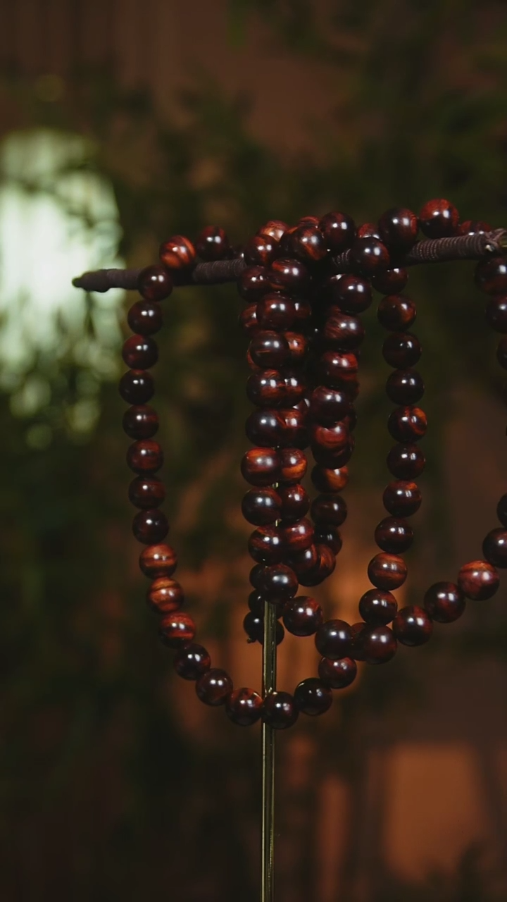 【闪购商品】黄花梨/降香黄檀手串/手链海南黄花梨0.8cm*108