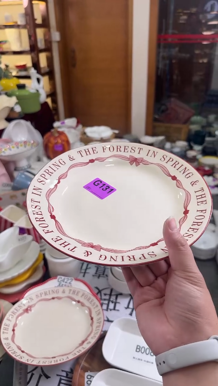 摆件陶G131-2个 陶瓷餐具库存微瑕