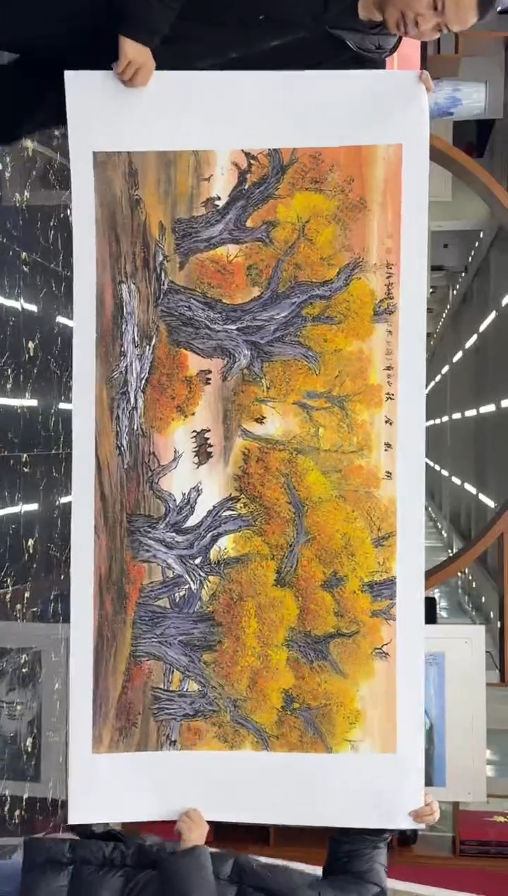 国画国画绘画山水花鸟